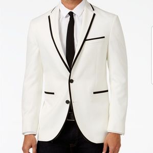 Kenneth Cole contrast dinner jacket 38S